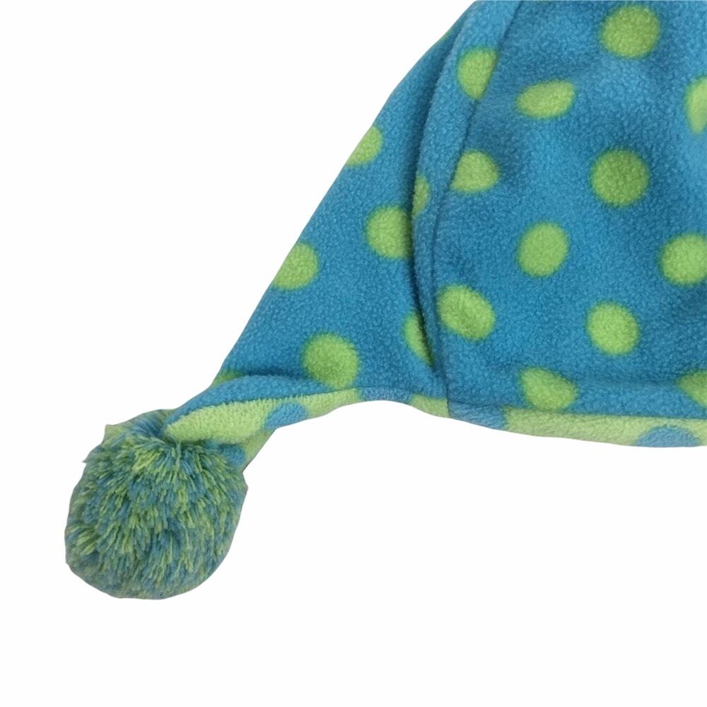 Gap Kids Blue Polka Dots Pom Pom Beanie Size S/M - Picture 4 of 7
